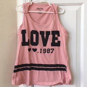 LOVE 1987 Tank Top